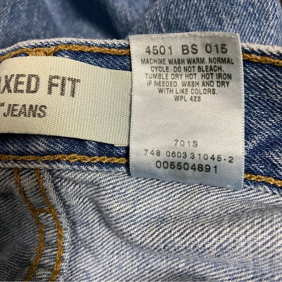 Levi’s 550 Vintage Jeans Blue - Picture 12 of 16